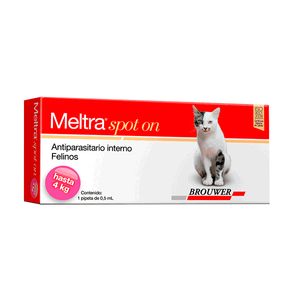 Antiparasitario Interno Meltra Spot On Hasta 4Kg