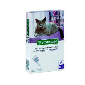 Pipeta Advantage Gatos De 4 A 8 Kg