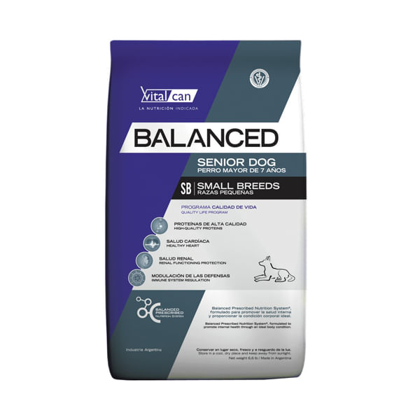 VITALCAN-BALANCED-PERRO-SENIOR-PEQUEÑO-X-3-KG