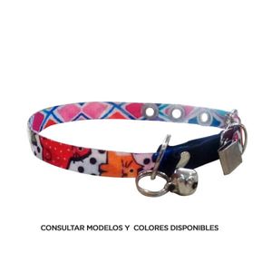 Collar Fino Gato 1 Cm