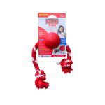 JUGUETE-PARA-PERRO-KONG-PELOTA-SMALL-CON-SOGA