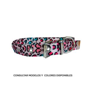 Collar Para Perro Clasico Sublimado Grande 2 Cm