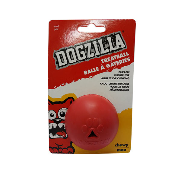 Juguete Para Perro PETMATE Dogzilla Barril Para Premio - Tamaño S, 8 Cm, Resistente Y Con Texturas