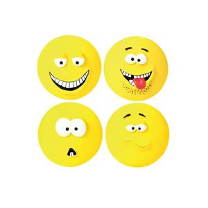 Juguete Para Perro Pelotas Smiley Latex 10Cm Varios Motivos