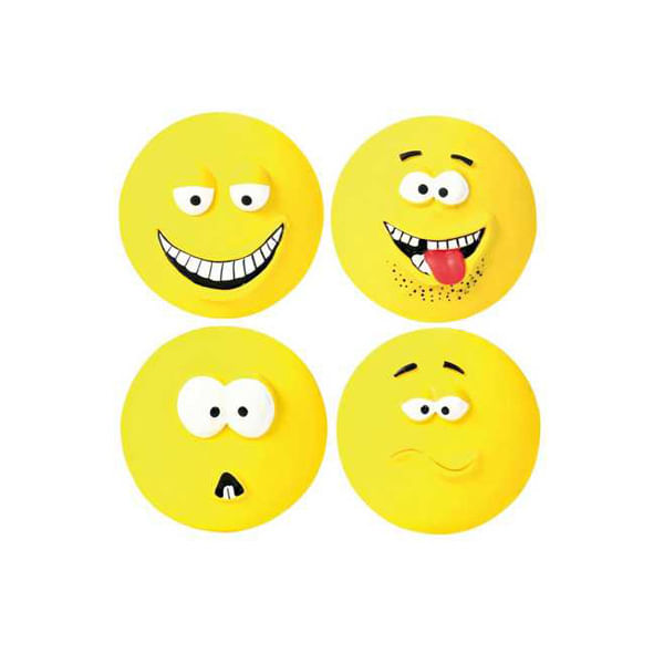 JUGUETE-PARA-PERRO-PELOTAS-SMILEY-LATEX-10CM-VARIOS-MOTIVOS