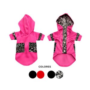 Campera Combinada Con Capucha Para Perro Talle Xs