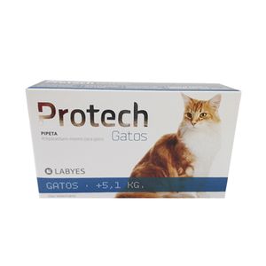 Pipeta Protech Spot Gatos 5 A 8 Kg