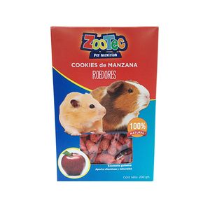 COOKIES ROEDORES MANZANA X 200 GRS -ZOOTEC-