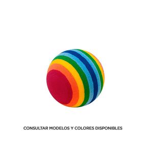 Pelota De Gomaespuma Para Gato Modelo Arcoiris