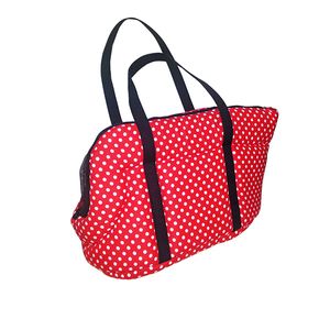 Bolso Transporte Estampado Con Red Grande