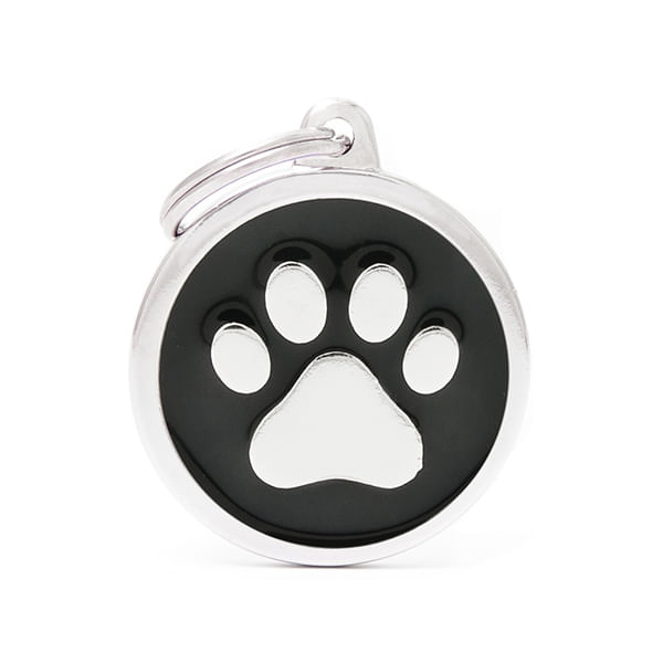 CHAPITA-IDENTIIFICATORIA-CLASSIC-BLACK-BIG-CIRCLE-PAW