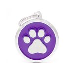 CHAPITA-IDENTIIFICATORIA-CLASSIC-PURPLE-BIG-CIRCLE-PAW