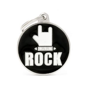 Chapita Identiificatoria Charms Rock