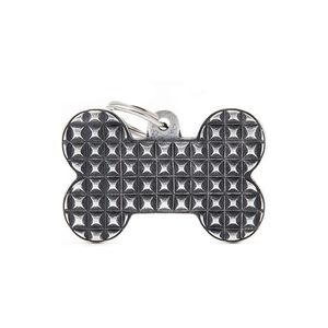 Chapita Identiificatoria Bronx Big Bone Studs Xl