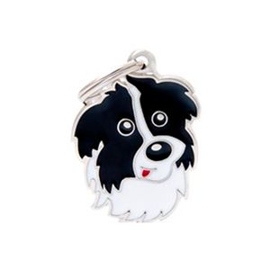 Chapita Identificatoria Friend Border Collie