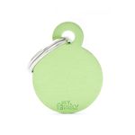 CHAPITA-IDENTIIFICATORIA-BASIC-SMALL-ROUND-ALUMINUM-GREEN