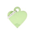 CHAPITA-IDENTIIFICATORIA-BASIC-SMALL-HEART-ALUMINUM-GREEN