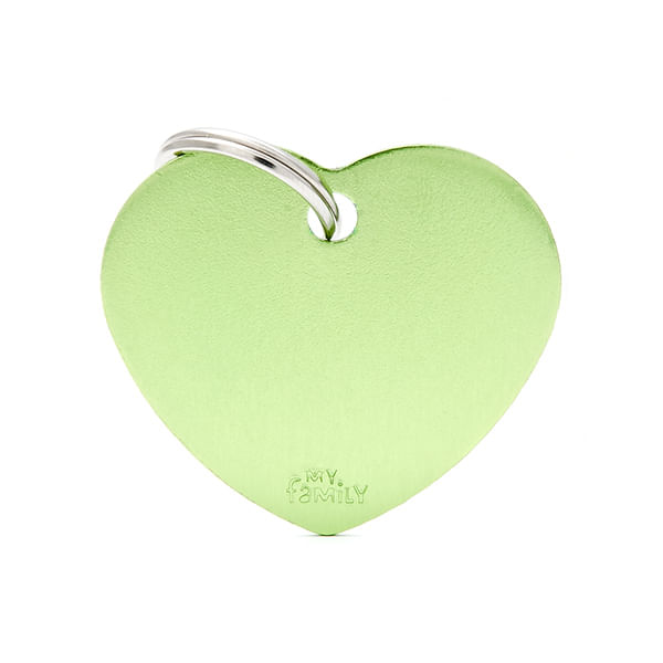 CHAPITA-IDENTIIFICATORIA-BASIC-BIG-HEART-ALUMINUM-GREEN