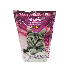 Piedras Sanitarias Silica Aglomerante Lazy Cat 3.8 Lts