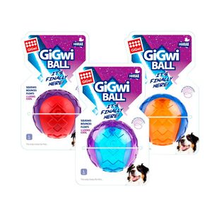 Juguete Perro Gigwi Ball Squeaker 6 X 6 X 6 Cm