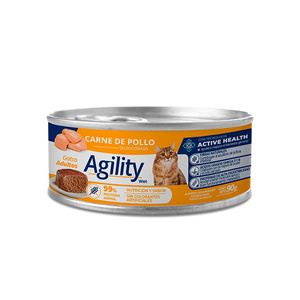 Agility Cats En Lata Sabor Pollo X 90 Gr