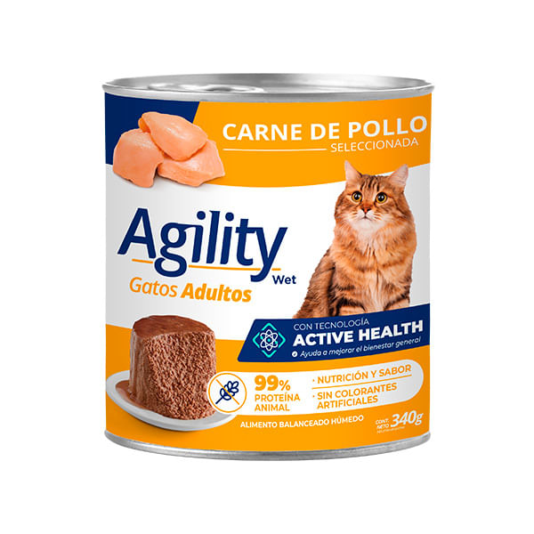 AGILITY-CATS-EN-LATA-SABOR-POLLO-X-340-GR