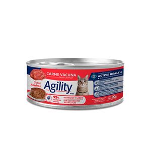 Agility Cats En Lata Sabor Carne X 90 Gr