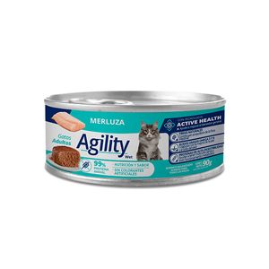 Agility Cats En Lata Sabor Merluza X 90 Gr