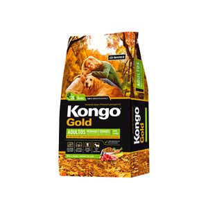 Kongo Gold Natural Perro Adulto Mediano Y Grande X 21 Kg