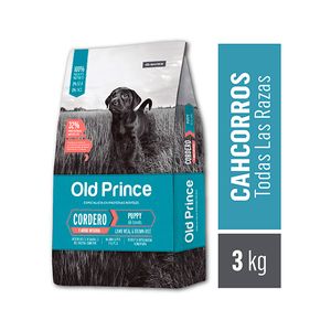 Old Prince Noveles Cor Y Arroz Cachorros X 3 Kg