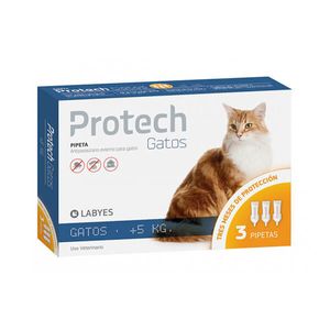 Pipeta Protech Gatos Tripack 05 A 08 Kg.