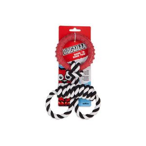 Juguete Para Perro Dogzilla Rope N Ring Tug