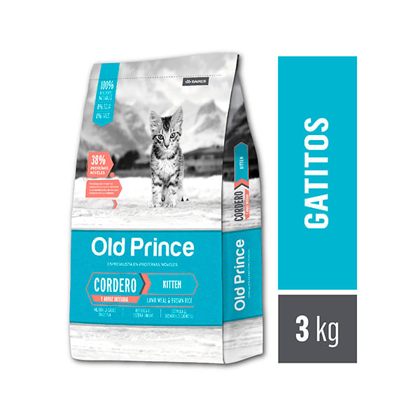 OLD-PRINCE-NOVEL-CORDERO-Y-ARROZ-GATO-KITTEN-3KG