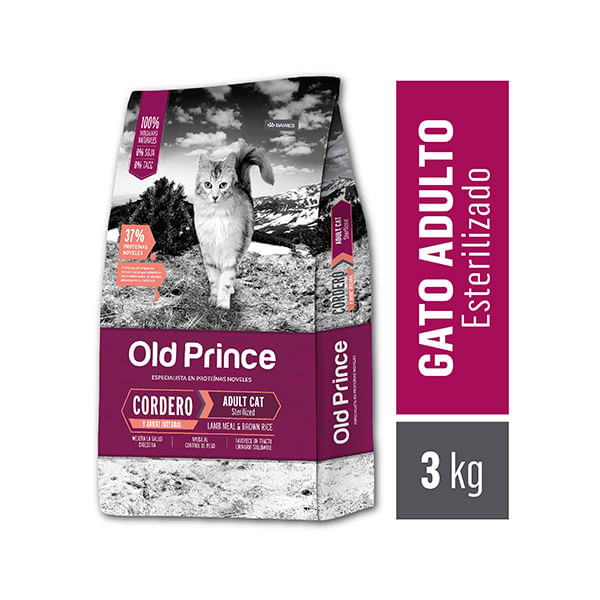 OLD-PRINCE-NOVEL-CORDERO-Y-ARROZ-GATO-ADULTO-ESTERILIZADO-3K