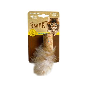 Juguete Corcho Con Plumas - Eco Toy Cancat