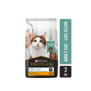 Pro Plan Live Clear Gato Adulto x 3 Kg