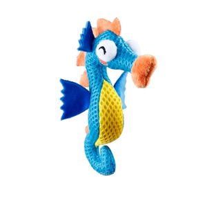 Juguete Gato Gigwi Dental Mesh Sea Horse Blue