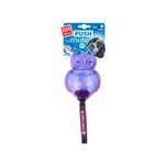 JUGUETE-PERRO-GIGWI-OWL-PUSH-TO-MUTE-PURPLE-BLUE-S