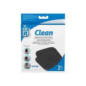 Catit Hooded Replacement Carbon Filters 2 - Pack