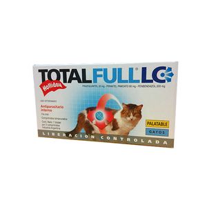 Antiparasitario Total Full Gatos Lc X 2 Comprimido