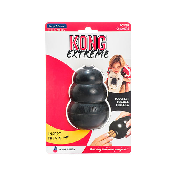 JUGUETE RELLENABLE KONG EXTREME LARGE Natural Life