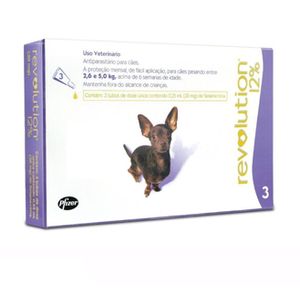 Pipeta Revolution Perro 2,6 A 5 Kg