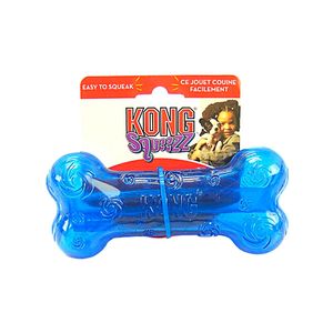 Juguete Para Perro Kong Squeezz Hueso Medium C/Sonajero