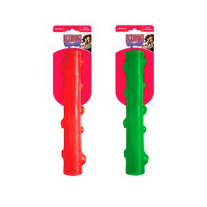 JUGUETE KONG SQUEEZ STICK MEDIUM CON SONAJERO