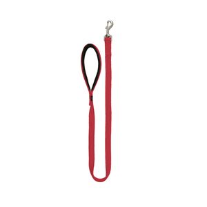 Correa Perro Premium, Doble, M-L: 1.00 M,20 Mm, Rojo