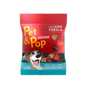 Golosinas Para Perro Pet&Pop Carne Y Pollo