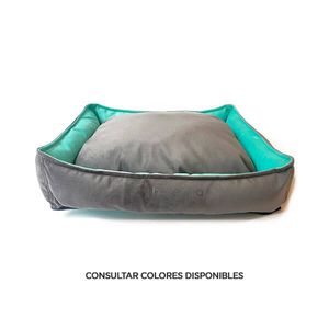 Cama Basquet Reversible (42X42X20Cm) Gris-Tiffany