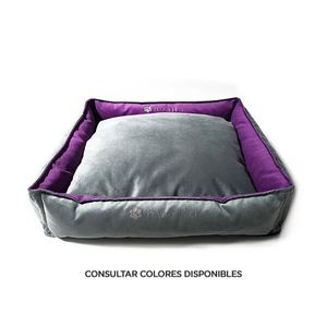 Cama Basquet Reversible (42X42X20Cm) Gris-Purpura