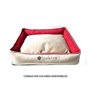 Cama Basquet Reversible (59X55X15Cm) Sepia-Rosso