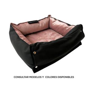 Colchon Living (60X50/106Cm) Rosa V-Negro